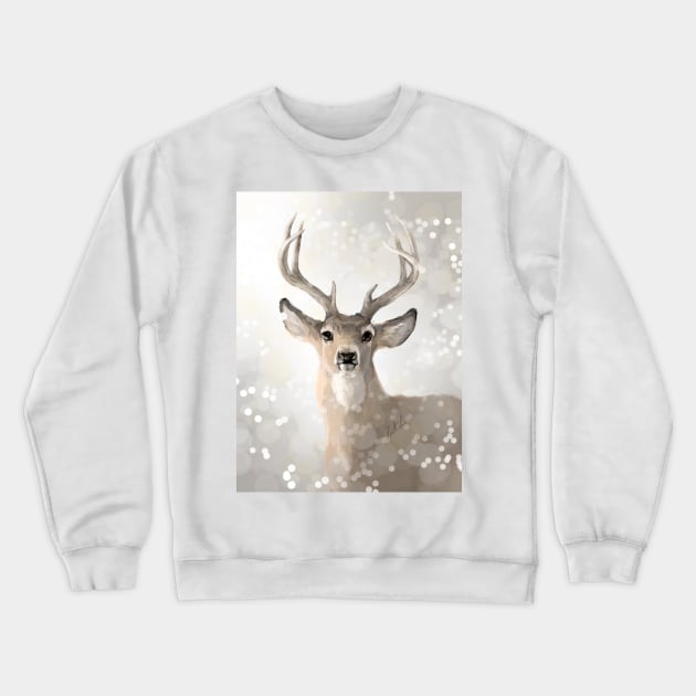 Whitetail Crewneck Sweatshirt by KJL90